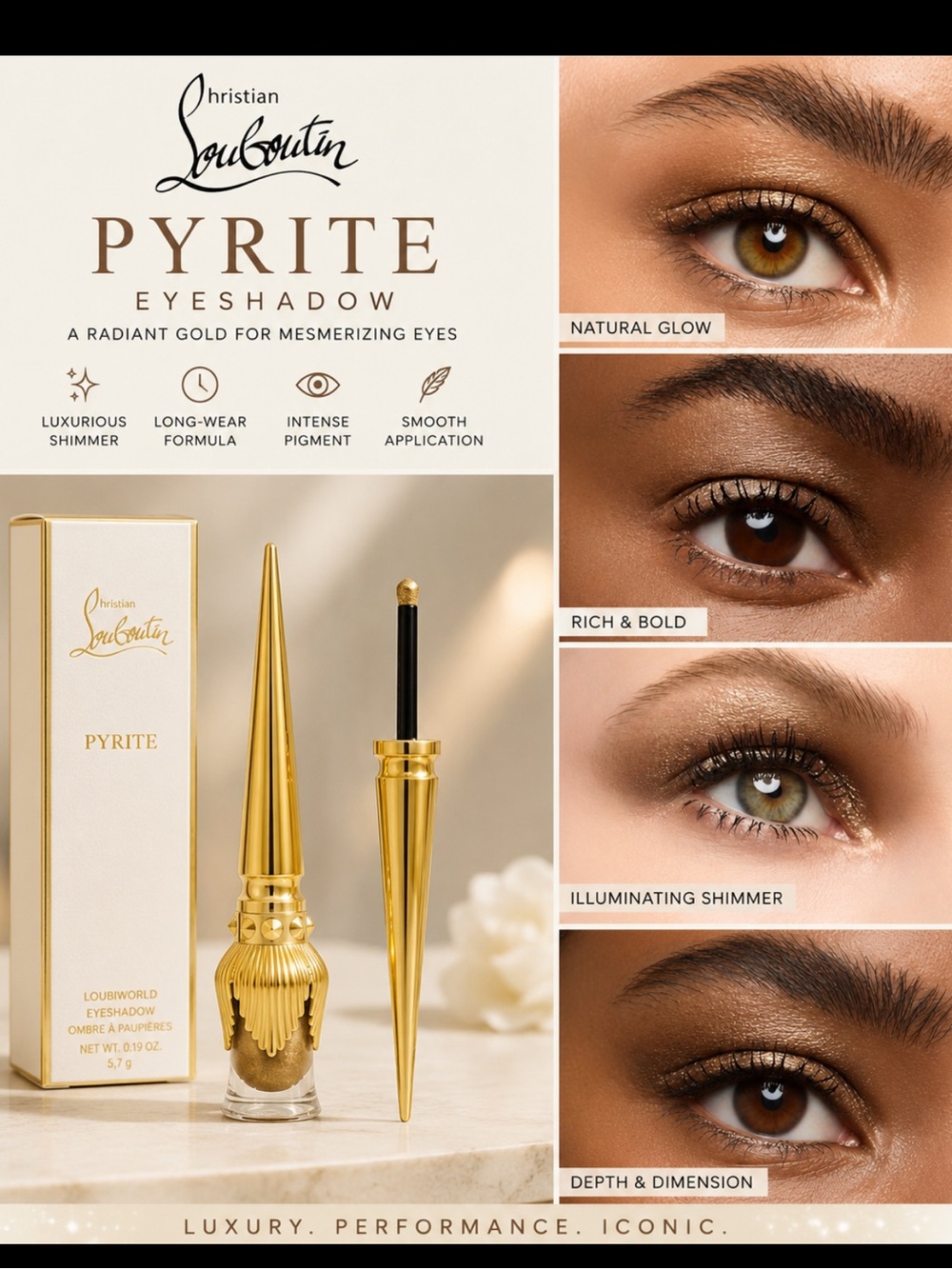 Christian Louboutin Pyrite liquidEyeshadow